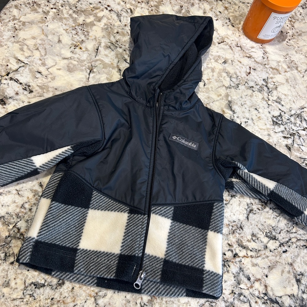 Columbia Charcoal Fleece Jacket